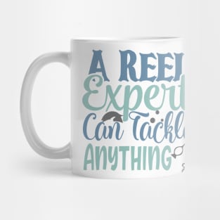 Reel Expert Fishing Mug